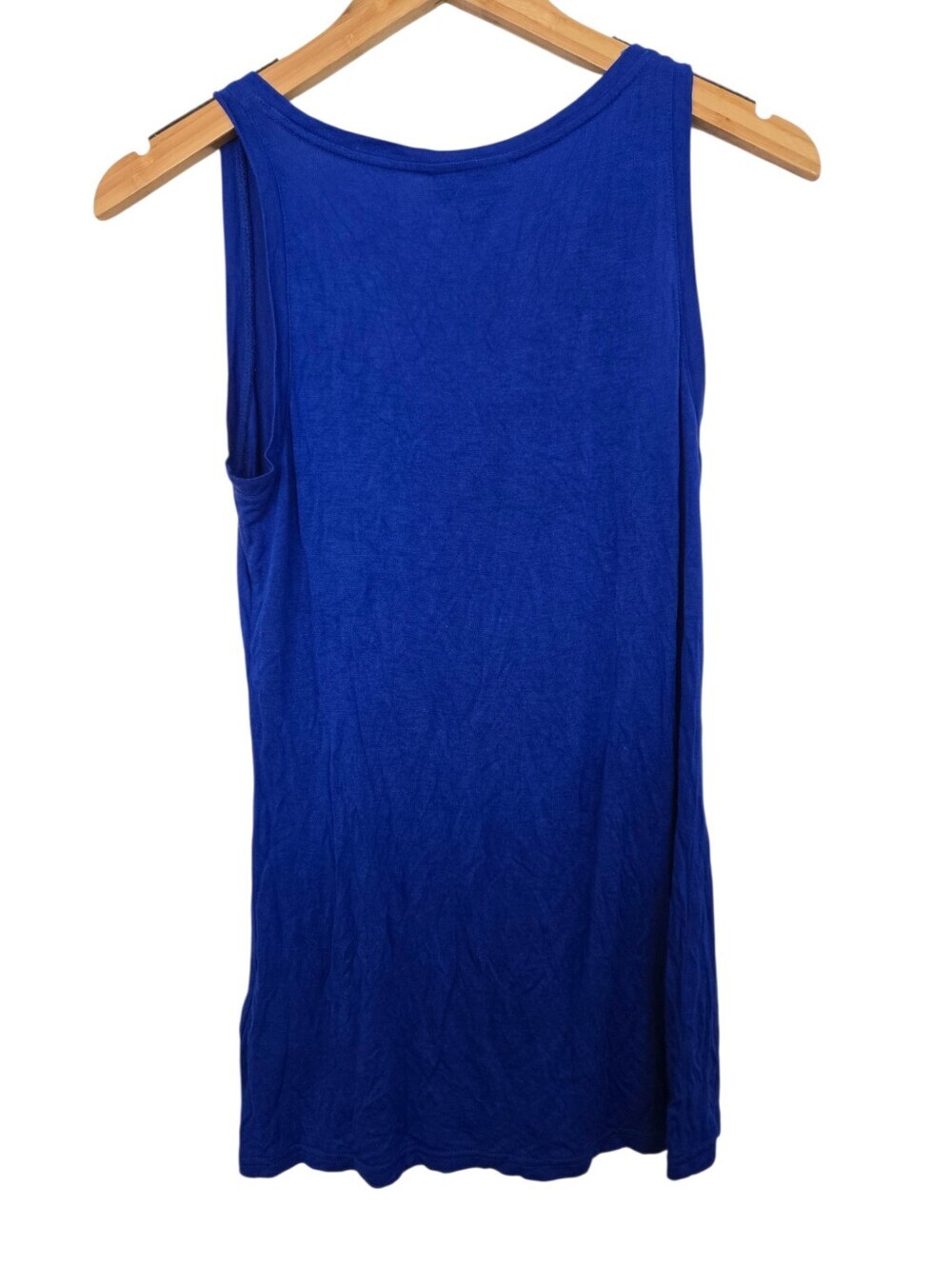 π Metaphor Royal Blue Long Tank Top | Women's Medium - Picture 4 of 4